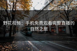 野花视频：手机免费观看完整直播的自然之旅